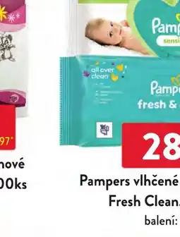 Qanto Pampers vlhčené Fresh Clean nabídka