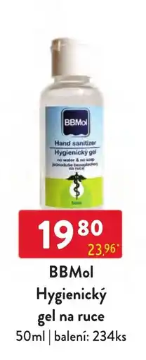 Qanto BBMol hygienický gel na ruce nabídka