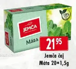 Qanto Jemča čaj Máta nabídka