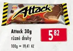 Qanto Attack různé druhy nabídka
