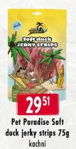 Qanto Pet Paradise soft duck jerky strips nabídka