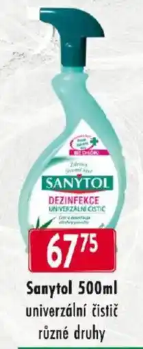 Qanto Sanytol univerzální čistič nabídka