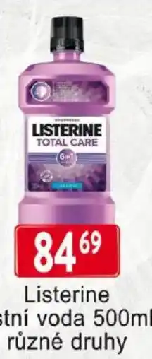 Qanto Listerine total care nabídka