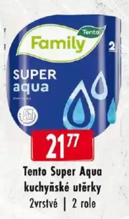 Qanto Tento Super Aqua kuchyňské utěrky nabídka