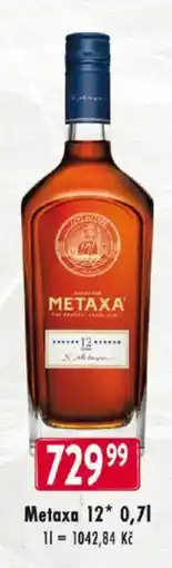 Qanto Metaxa 12* nabídka