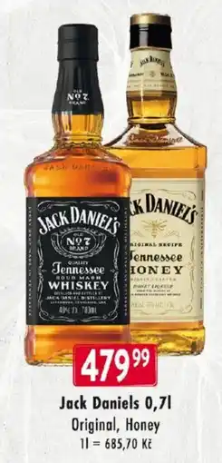 Qanto Jack Daniels Original, Honey nabídka