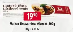Qanto Melites listové těsto nabídka