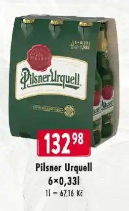 Qanto Pilsner Urquell nabídka