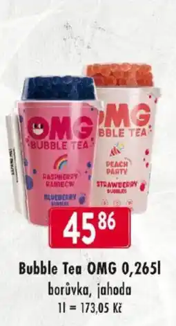 Qanto Bubble Tea OMG nabídka