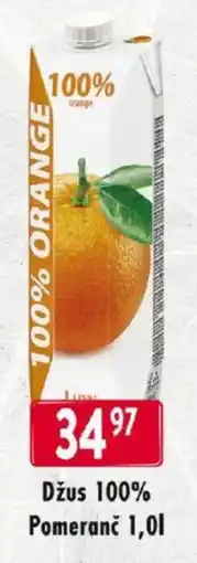 Qanto Džus 100% Pomeranč nabídka