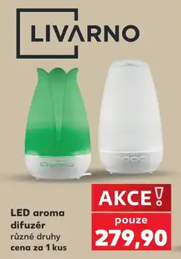 Kaufland Livarno led aroma difuzér nabídka
