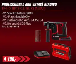 Einhell Einhell professional aku vrtací kladivo nabídka