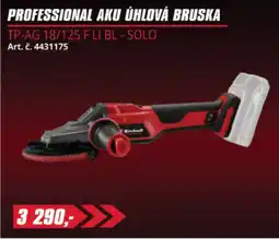 Einhell Kinhoff professional aku úhlová bruska tp-ag 18/125 f li bl - solo nabídka