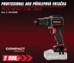 Einhell Einhell akumulátorová příklepová vrtáčka tp-cd 18/70-c li-i bl - solo nabídka