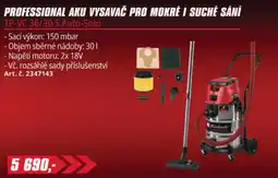 Einhell Einhell TP-VC 36/30 S Auto-Solo nabídka