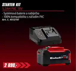 Einhell Einhell PXC Starter Kit 5,2AH 18V nabídka