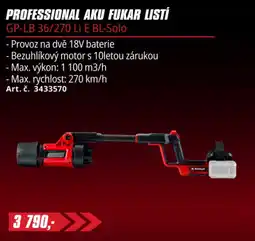 Einhell Kilobatt professional aku fukar listí gp-lb 36/270 li e bl-solo nabídka