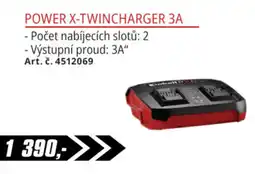Einhell Einhell Power X-Twincharger 3A nabídka