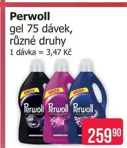 Teta Perwoll gel 75 dávek, různé druhy nabídka