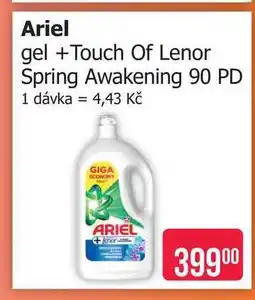 Teta Ariel gel +Touch Of Lenor Spring Awakening 90 PD nabídka