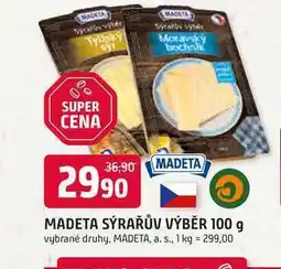 Trefa MADETA SÝRAŘŮV VÝBĚR nabídka