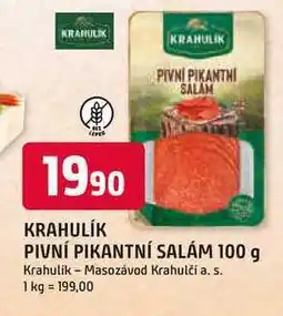 Trefa KRAHULÍK PIVNÍ PIKANTNÍ SALÁM nabídka