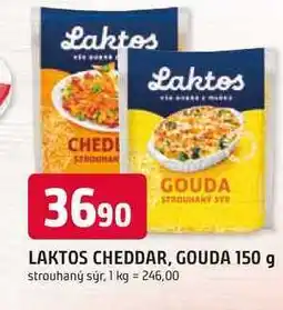 Trefa LAKTOS CHEDDAR, GOUDA 150 g strouhaný sýr nabídka