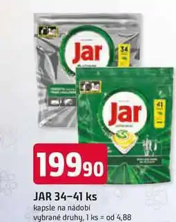 Trefa JAR 34-41 ks kapsle na nádobí nabídka