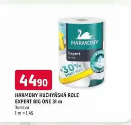 Trefa HARMONY KUCHYŇSKÁ ROLE EXPERT BIG ONE 31 m 3vrstvá nabídka