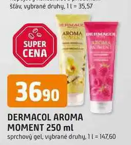 Trefa DERMACOL AROMA MOMENT 250 ml sprchový gel nabídka