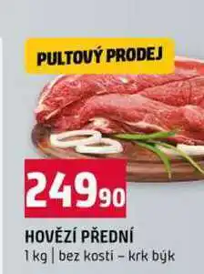 Terno HOVĚZÍ PŘEDNÍ 1 kg bez kosti krk býk nabídka
