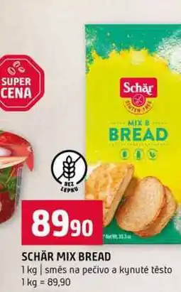 Terno SCHÄR MIX BREAD 1 kg směs na pečivo a kynuté těsto nabídka