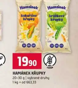 Terno HAMÁNEK KŘUPKY BEL LEPKU 20-30 g vybrané druhy nabídka