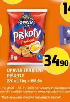 Terno OPAVIA TRADIČNI PIŠKOTY nabídka