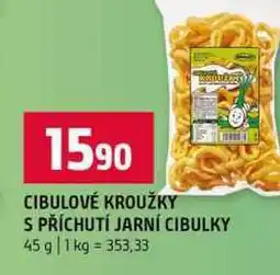 Terno CIBULOVÉ KROUŽKY S PŘÍCHUTÍ JARNÍ CIBULKY nabídka