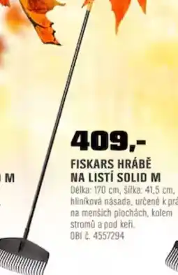 OBI Fiskars hrábě na listí solid m nabídka