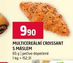 Terno MULTICEREÁLNÍ CROISSANT S MÁSLEM 65 g pečivo dopečené nabídka