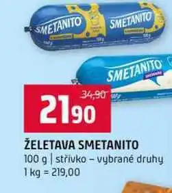 Terno ŽELETAVA SMETANITO 100 g střívko vybrané druhy nabídka
