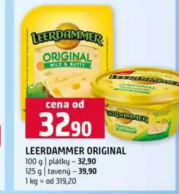 Terno LEERDAMMER ORIGINAL 100 g plátky 125 g tavený nabídka