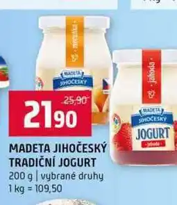 Terno MADETA JIHOČESKÝ TRADIČNÍ JOGURT 200 g vybrané druhy nabídka