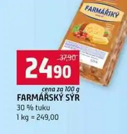Terno FARMÁŘSKÝ SÝR 30% tuku nabídka