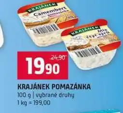 Terno KRAJÁNEK POMAZÁNKA 100 g vybrané druhy nabídka