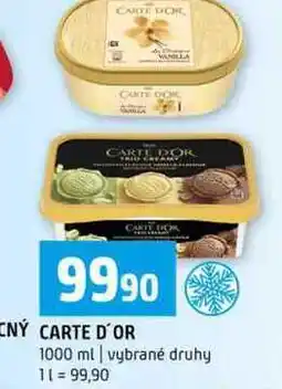 Terno CARTE D'OR 1000 ml vybrané druhy nabídka