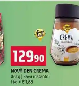 Terno NOVÝ DEN CREMA 160 g káva instantni nabídka