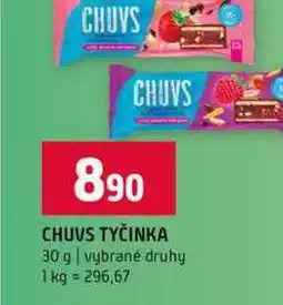 Terno CHUVS TYČINKA 30 g vybrané druhy nabídka