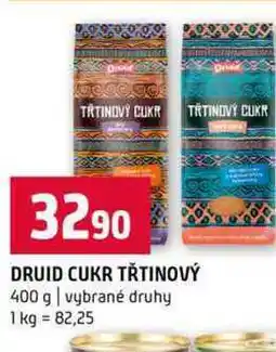 Terno DRUID CUKR TŘTINOVÝ 400 g vybrané druhy nabídka