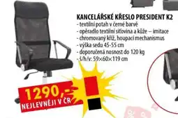 IDEA nábytek Kancelářské křeslo president K2 nabídka
