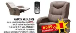 IDEA nábytek Masážní křeslo bob nabídka