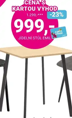 Möbelix Jídelní stůl Emil nabídka
