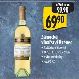 Albert Zámecké vinařství Bzenec nabídka